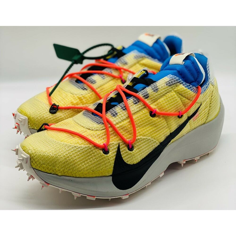 NEW Nike x Off White Vapor Street Tour Yellow Black CD8178-700 Men's Size 12.5